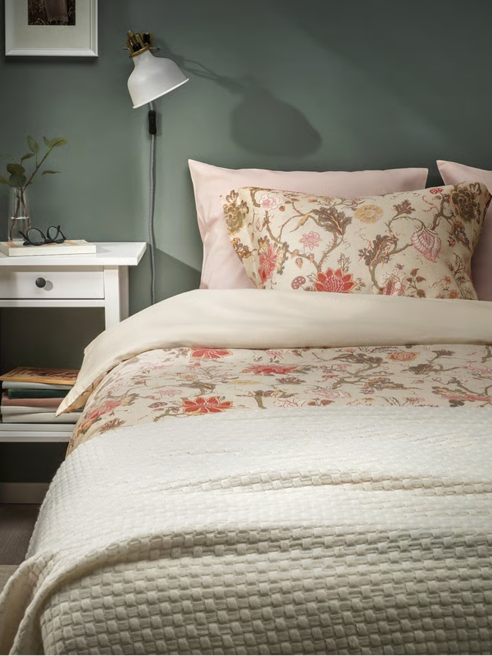 Floral Duvet Cover Set - King Size
